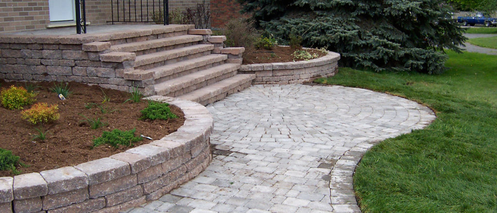 Interlocking Stone - Landscaping - Johnston's Greenhouse